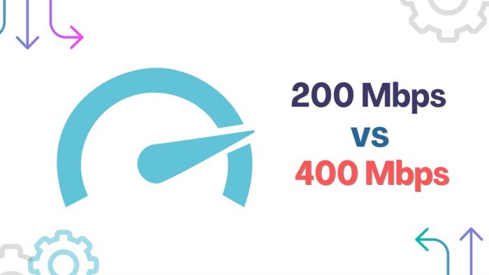 200 mbps vs 400 mbps